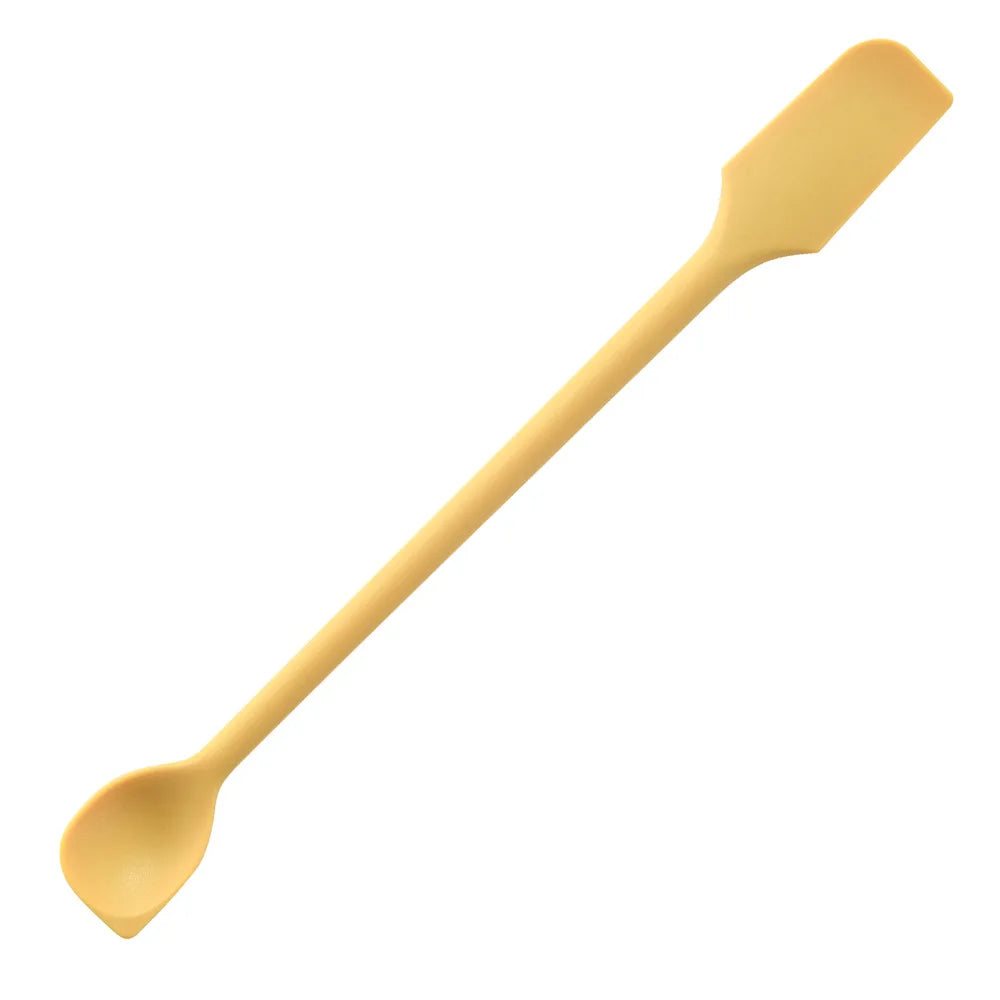 1pcs Mini Silicone Spatulas Non-Stick Silicone Cream Spatula for Kitchen Cooking Baking Reusable Stirrer for Jam Kitchen Tools Oasis Select Yellow