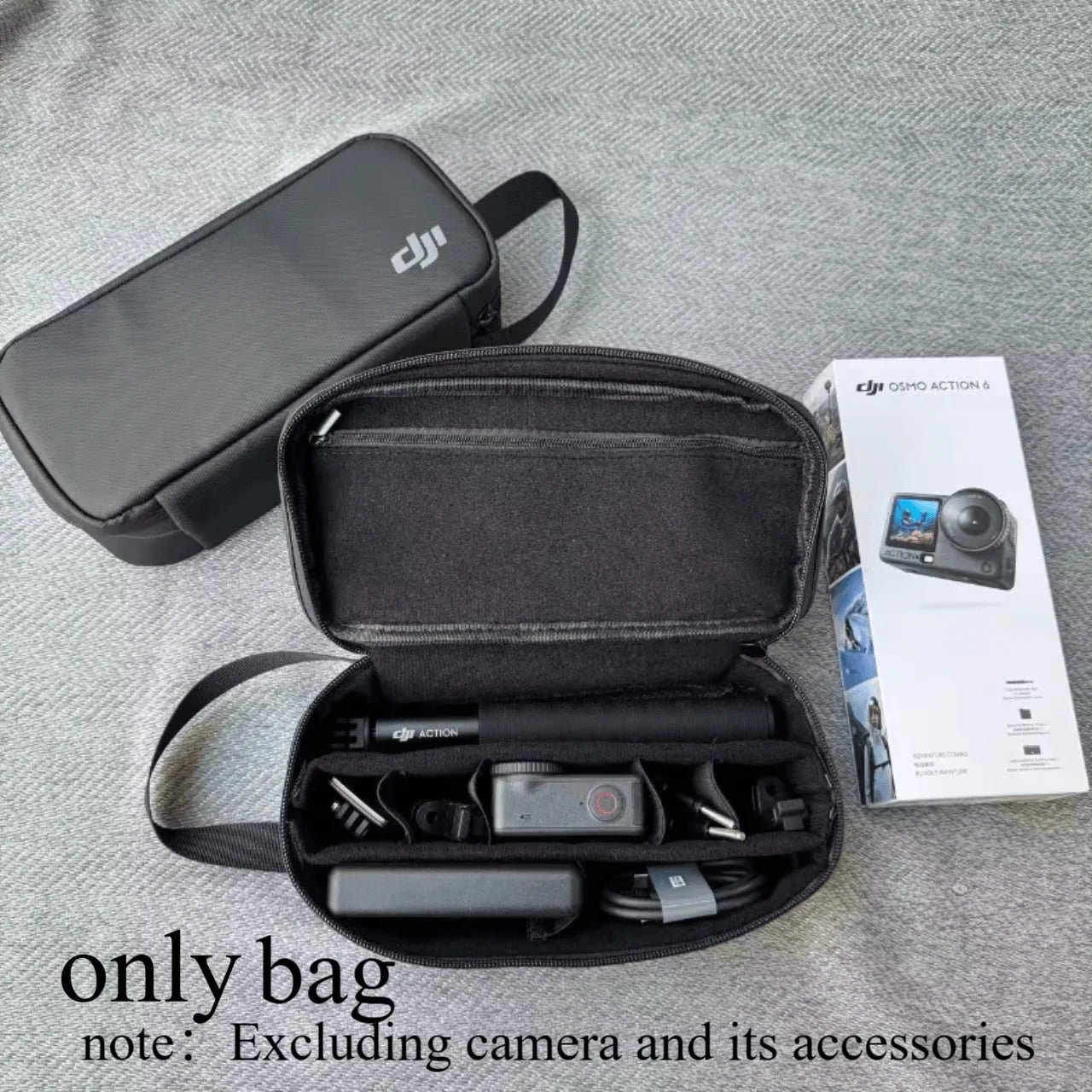 DJI Osmo Action 6 Accessories Kit – Waterproof Case & Filters