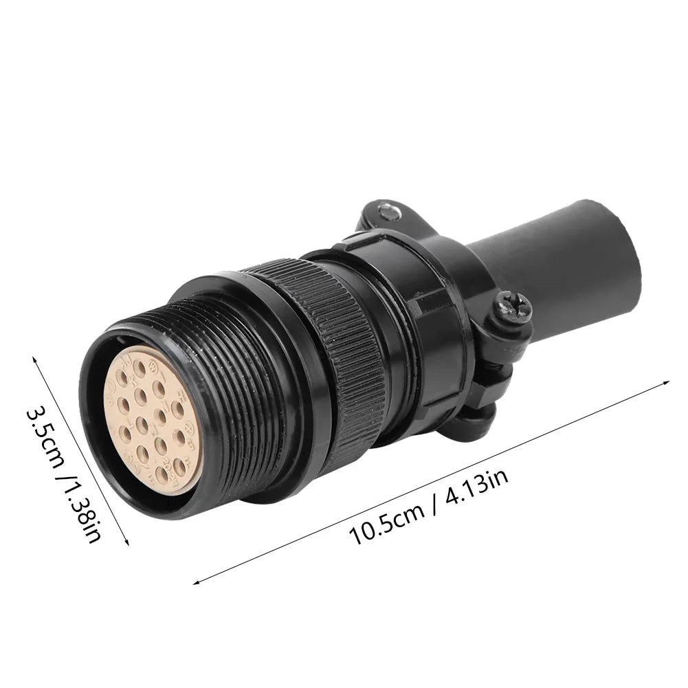 Aviation Plug 136960/ 152369 14 Pins Aviation Socket Cord Mounted Female Plug Fit for Thermal Arc Welder Oasis Select