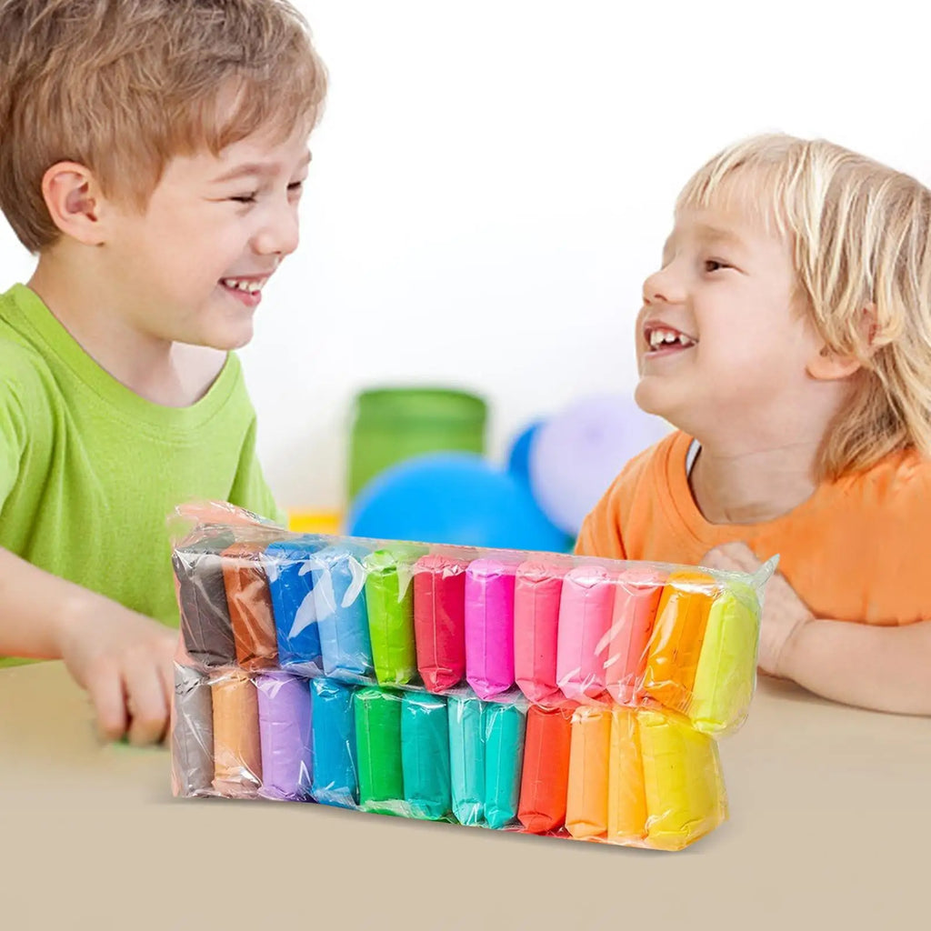 12/24/36 Colors Air Dry Clay Super Light Modeling Clay DIY Crafts with Tools Soft Creative Educational Toys for Kids Gifts Oasis Select