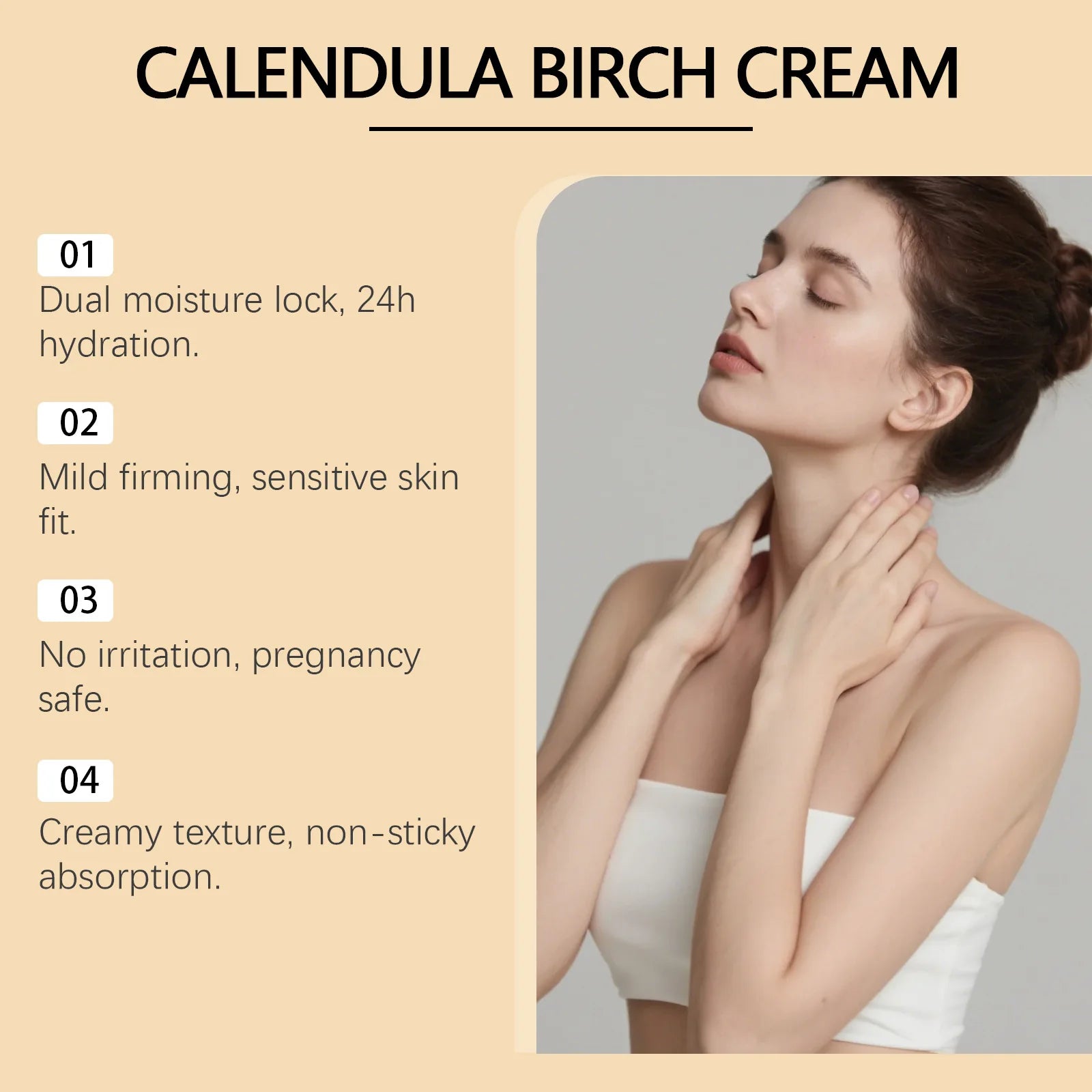 Moisturizing Cream for Face Skin, Smooth and Delicate Texture, Hydrating and Nourishing Care Cream Oasis Select