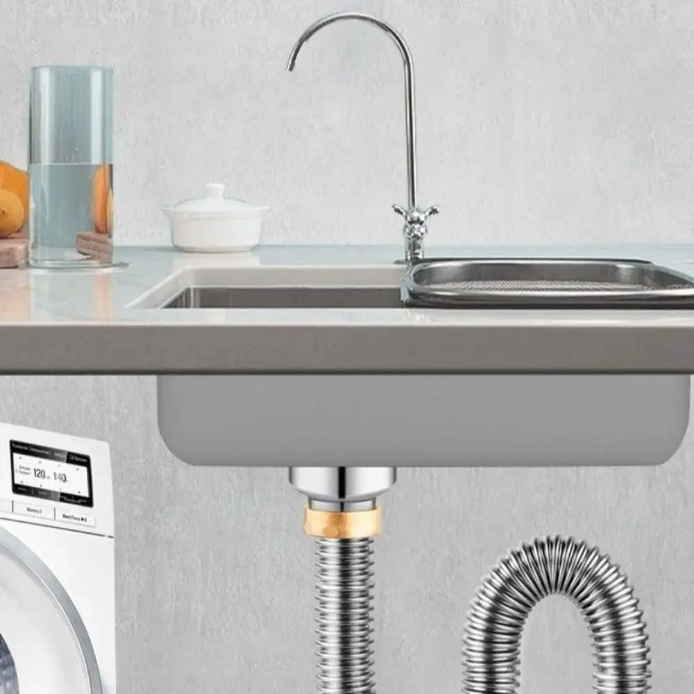 Dual-Purpose Washing Machine Drainer Anti-Return Two-In-One Dual-Interface Drain Connector Anti Odor Pipe Tee Oasis Select