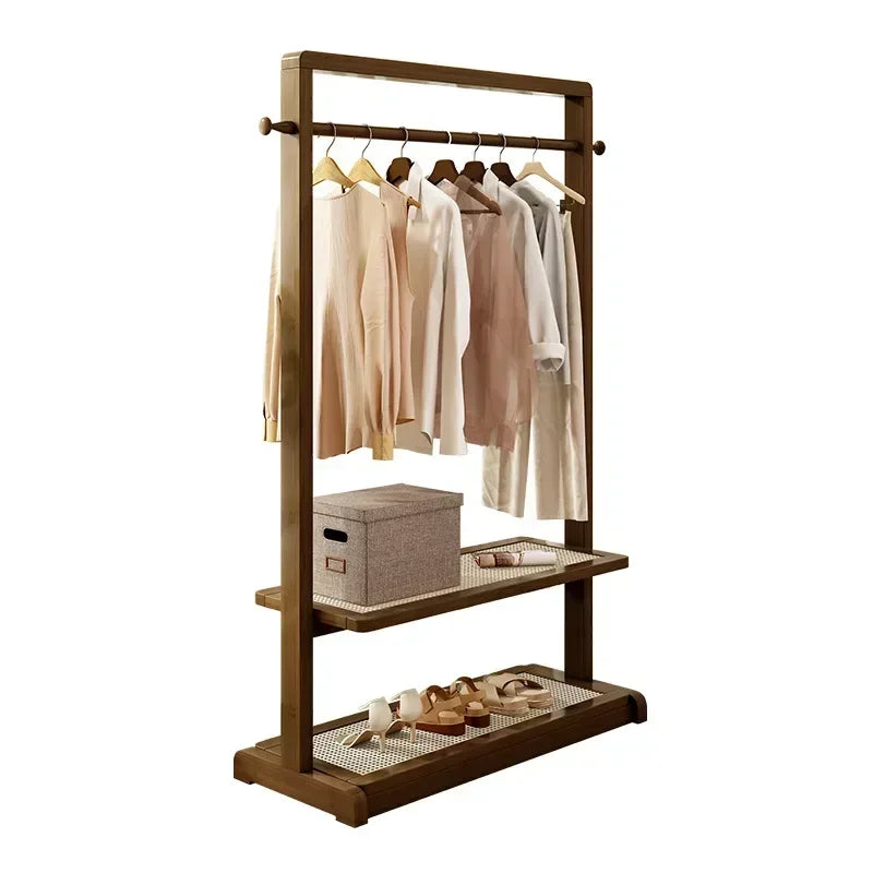 Multi-functional Coat rack Floor-to-ceiling hanger Bedroom home hanger Indoor room clothes drying rack removable Oasis Select