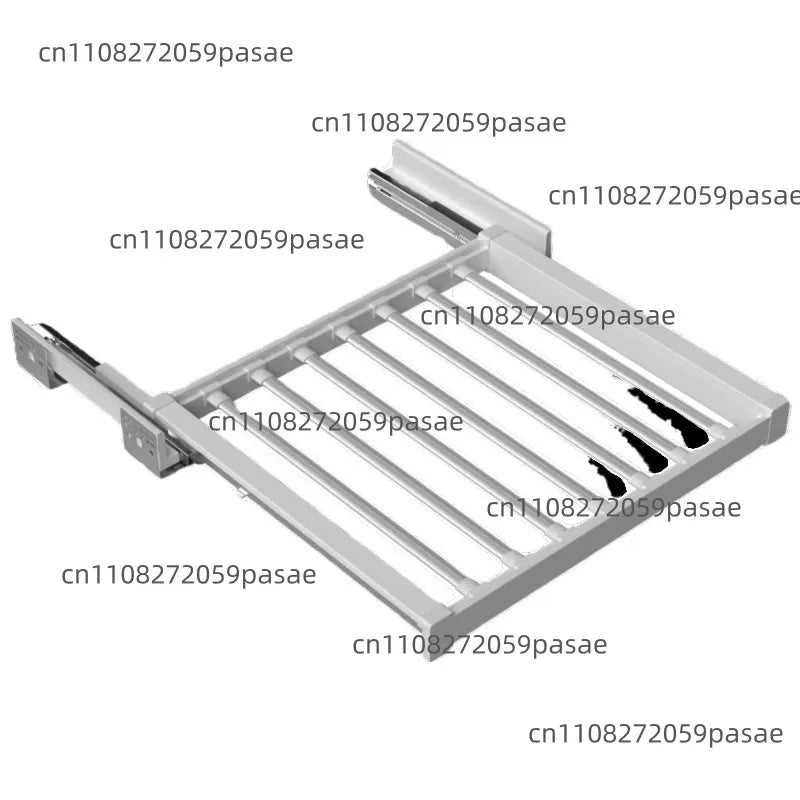 Washing Machine Invisible Drying Rack Balcony Hidden Pull-up Pants Rack Oasis Select
