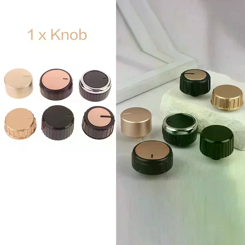 For Air Fryer / Electric Oven / Electric Pressure Cooker / Sterilizer Replacement Control Button Knob Timer Knob D-axis Switch Oasis Select