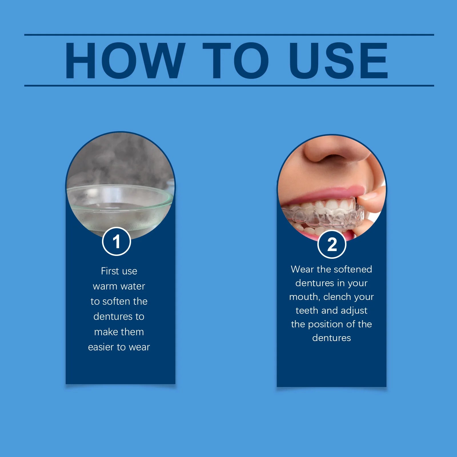 Adjustable Snap-On Dental Veneers – Temporary Teeth Cover Snap-On Dental Veneers Oasis Select
