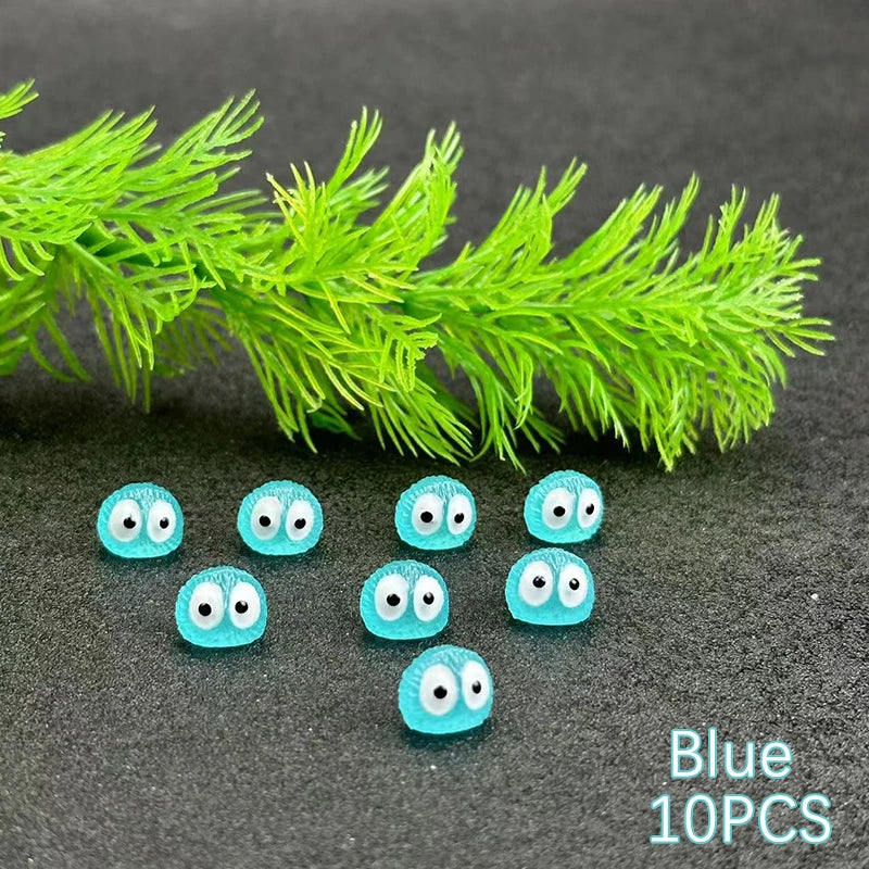 10-Pack Glowing Miniature Fairy Garden Figurines | Luminous Sprites