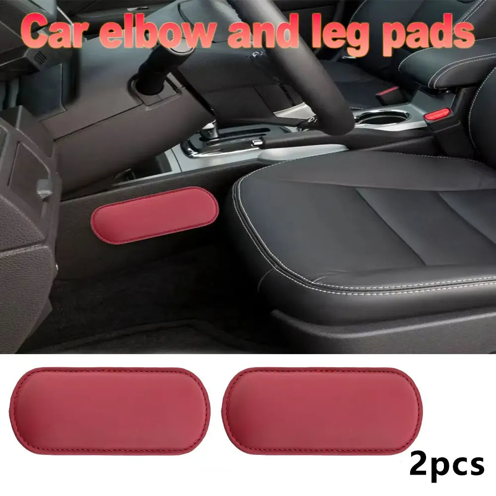 Car Knee & Thigh Cushion – Memory Foam Leather Interior Pad