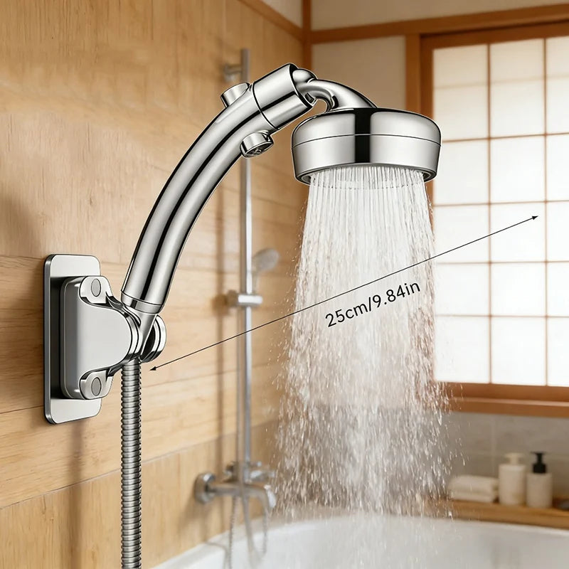 2-in-1 High Pressure Handheld Rainfall Shower Head | Water Saving