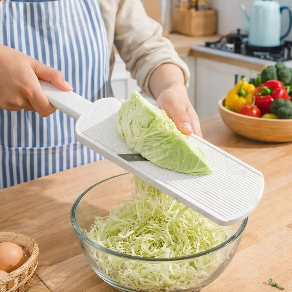 Manual Cabbage Grater & Vegetable Slicer with Hand Protector
