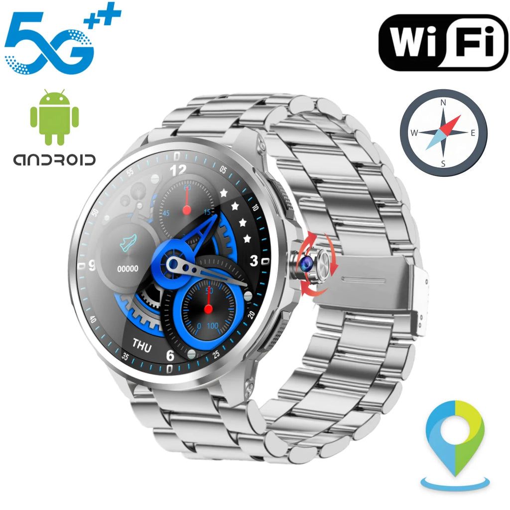 GOLDENSPIKE H99 4G Android Smartwatch | AMOLED 8MP Camera