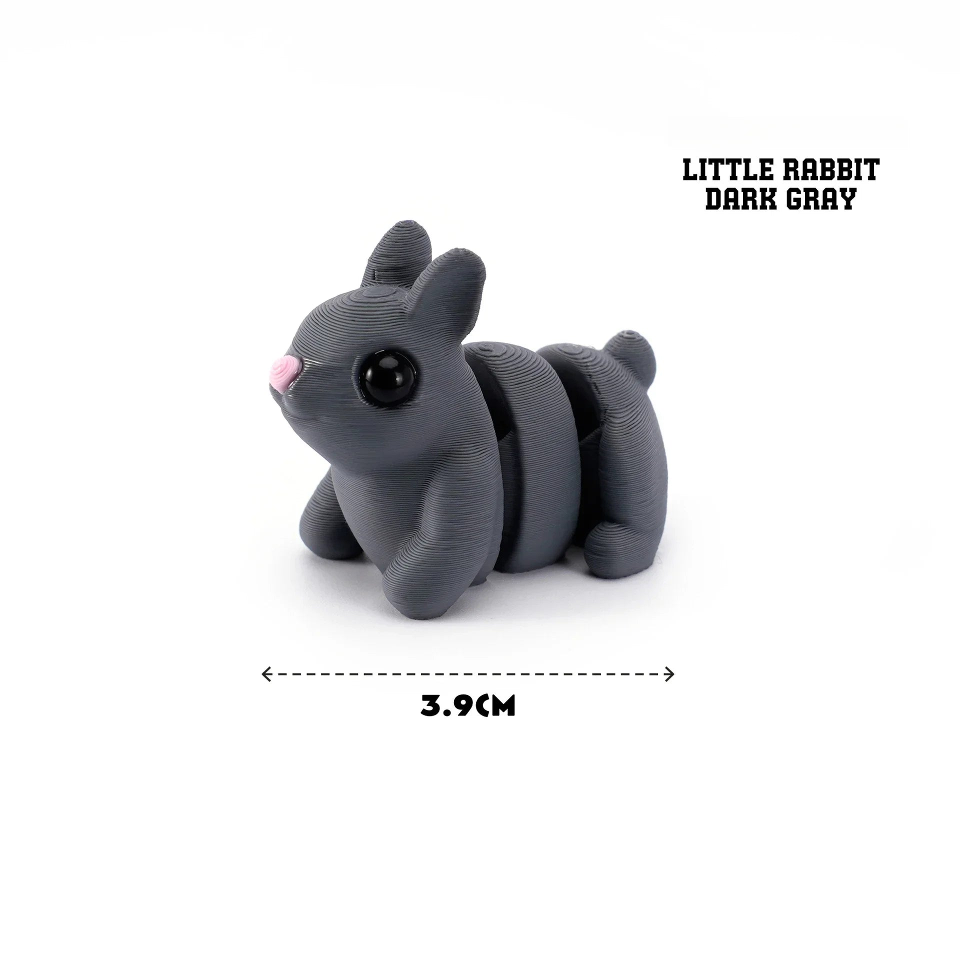 3D Printed Mini Animals Multi-Joint Rotatable Fidget Toys Office Desk Decoration Home Decor Animal Model Figurine Kid Gift 피규어 Oasis Select rabbit