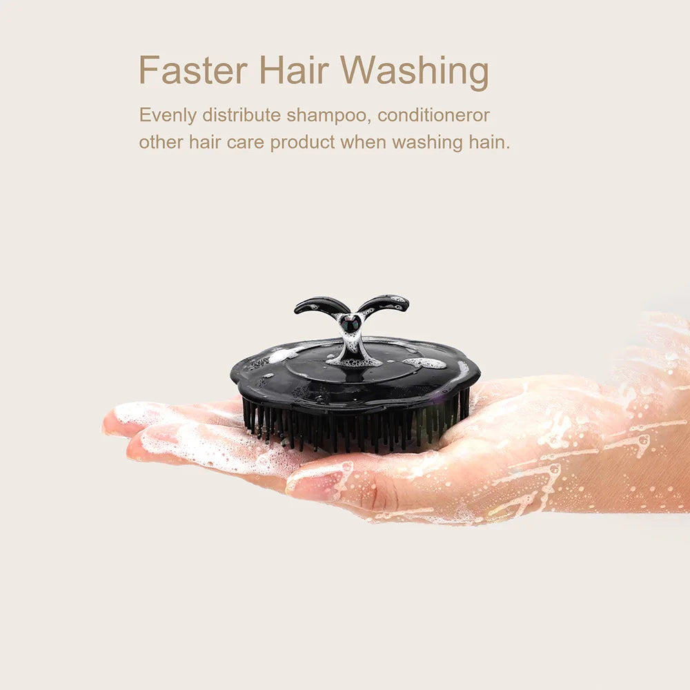 Head Wash Clean Care Hair Root Itching Scalp Massage Comb Shower Brush Shampoo Brush Oasis Select