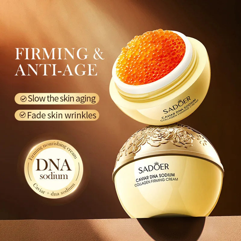 SADOER Caviar DNA Sodium Collagen Frming Cream for Moisturizing Nourish Anti-age Skin Care 30g Oasis Select