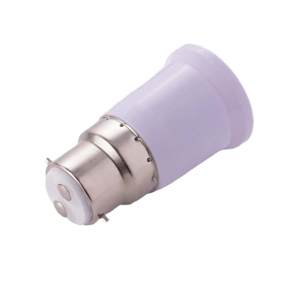 B22 to E27 Lamp Holder Converter holder Bayonet to Screw Lamp Light Socket Bulb Base Spliter Extension Adapter LED Corn Bulb Oasis Select
