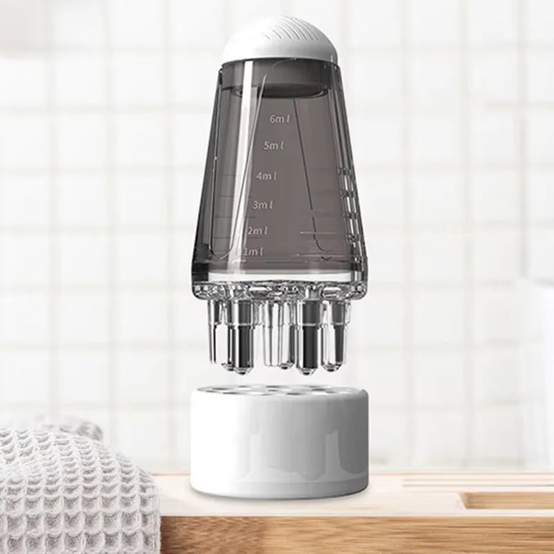 Scalp Applicator Hair Regrowth & Styling Solution Guide Comb Hexagon Head Oil Roller Ball Massage Comb Massage Relaxation Tools Oasis Select