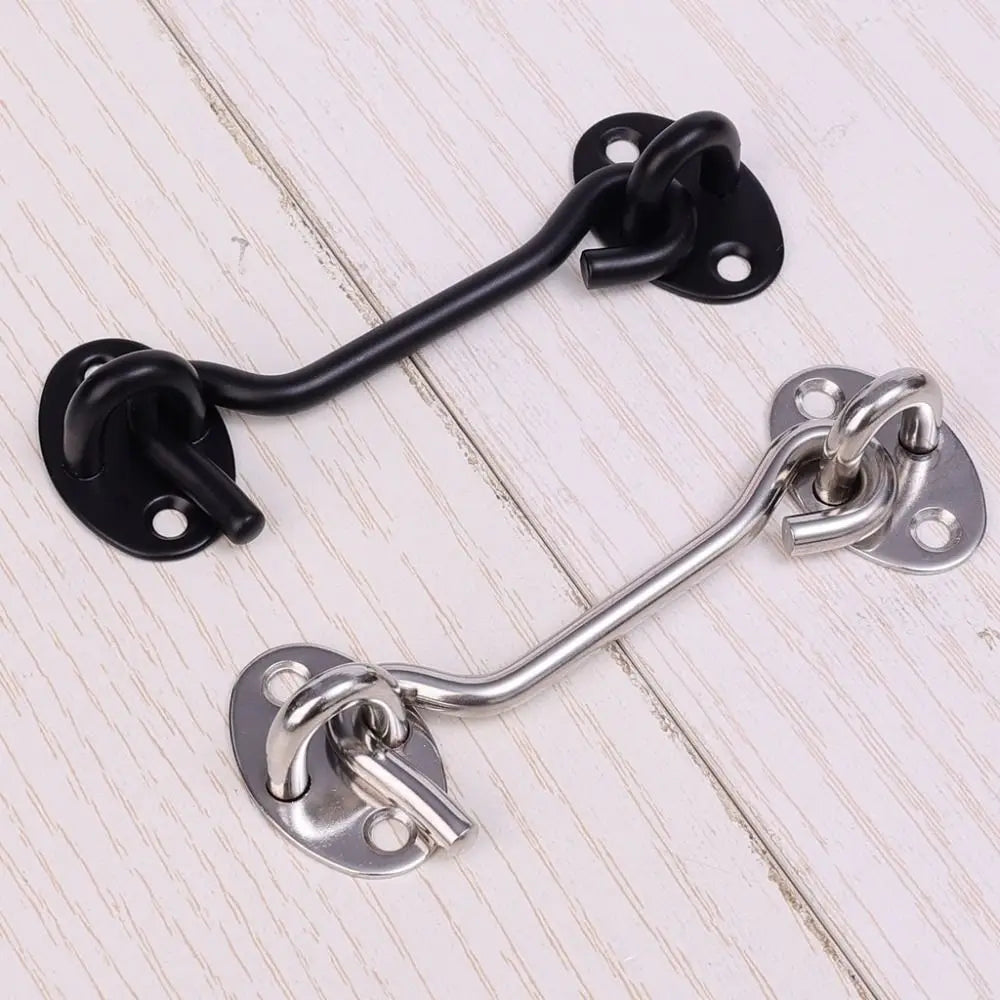 Stainless Steel Safety Door Bolt Silent Latch with Screws