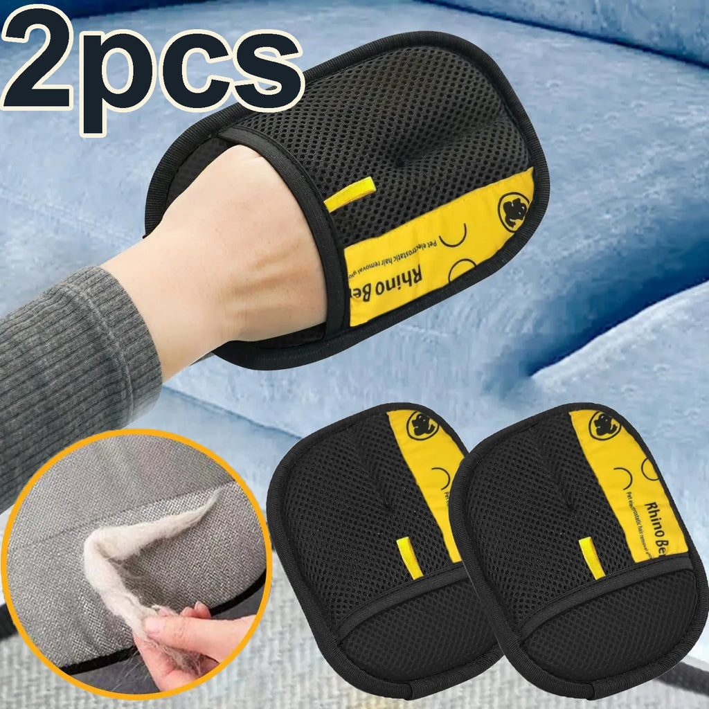 Double-Sided Lint Remover with Flea Comb, for Cats, Dogs, Furniture, Clothing , No Electricity Required, Household Cleaning Tool Oasis Select