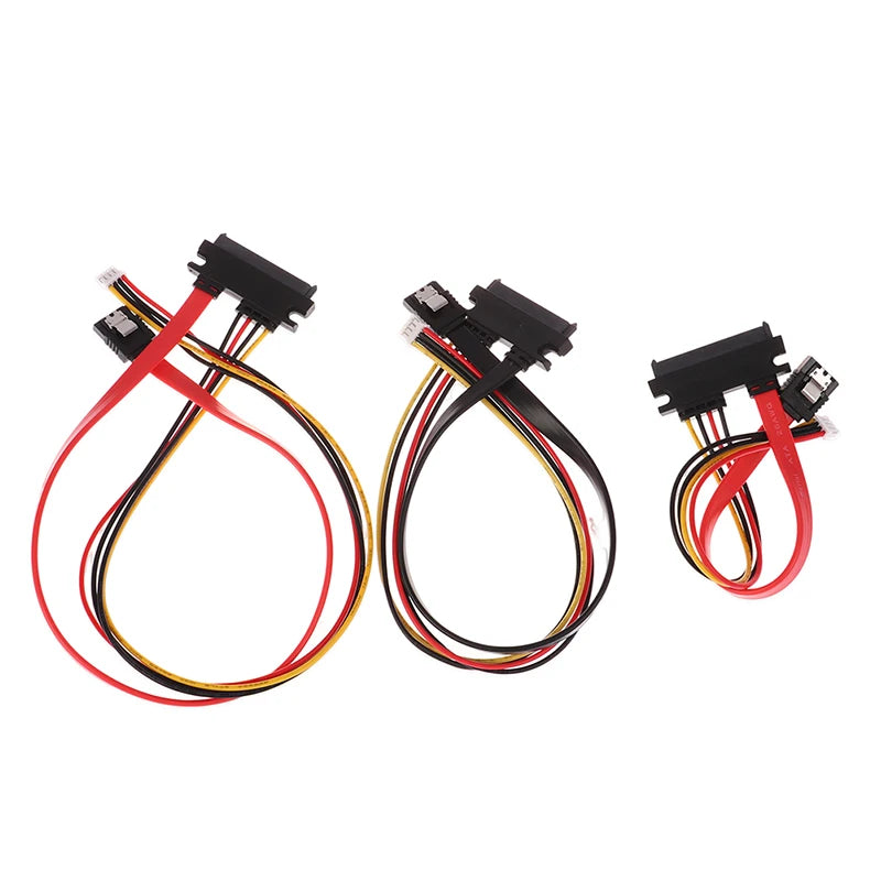 20/30/40cm Mini 4Pin+ SATA Power Cable 22(15+7)Pin to PH2.0/3.0 Hard Disk Optical Drive Data Cable Power Supply Cable Oasis Select