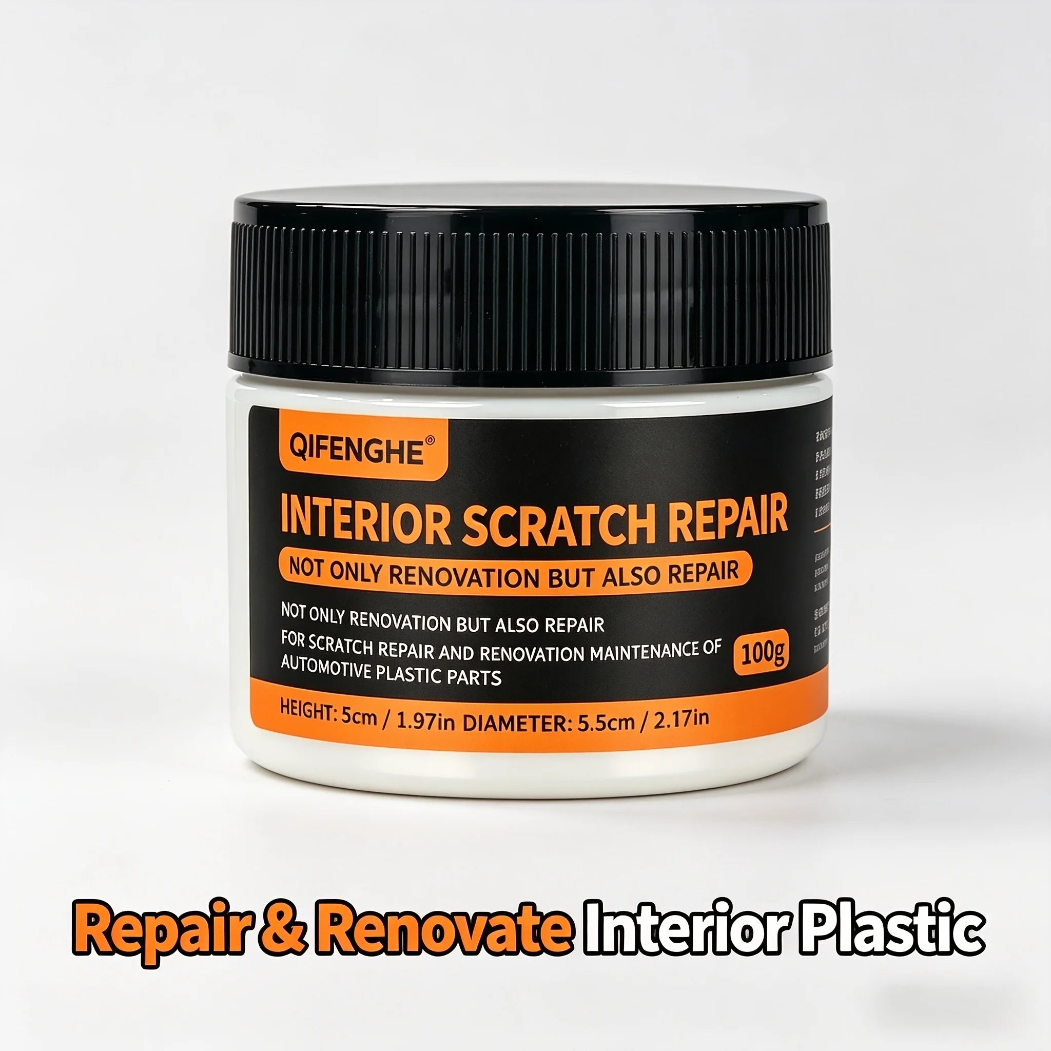 Interior Scratch Repair Paste – Dashboard, Leather & Plastic