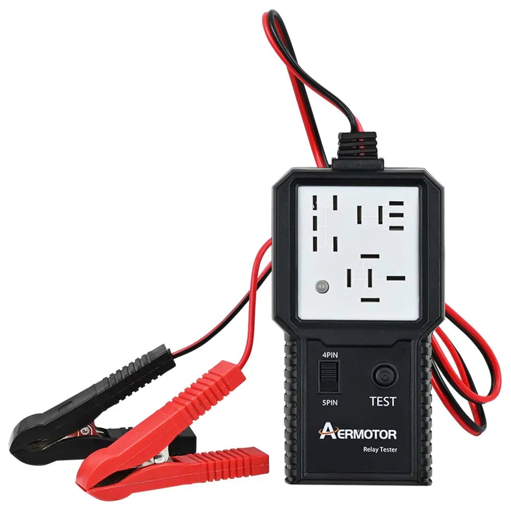 Aermotor 12V 24V Car Relay Tester – Auto Diagnostic Tool Automotive Relay Tester Oasis Select 12v-24V