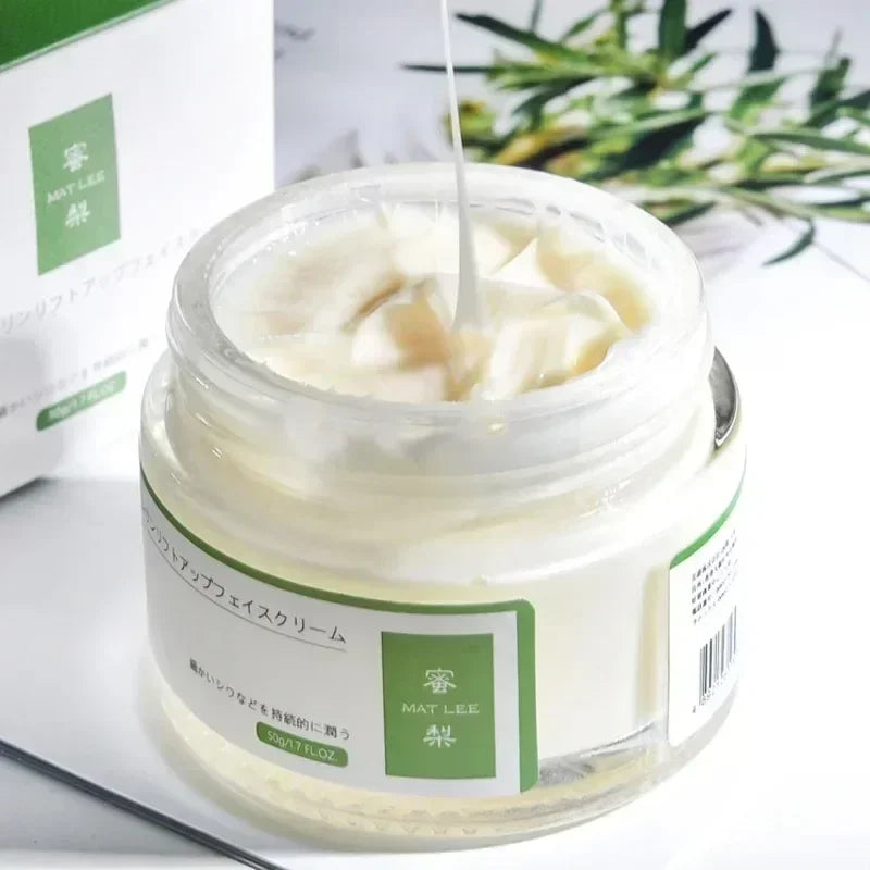Japanese Six peptides Cream Firms Tightens Moisturizing Anti-Early Aging for Sensitive Skin Face And Neck 50g Oasis Select