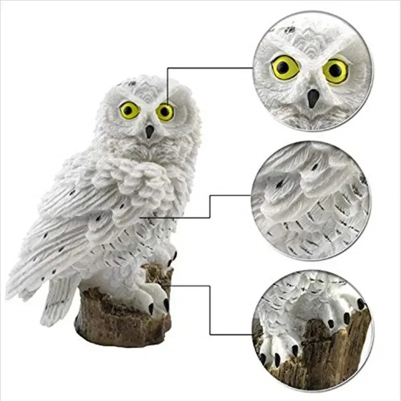 Solar Owl Garden Stake Light | IP65 Waterproof LED Lawn Decor