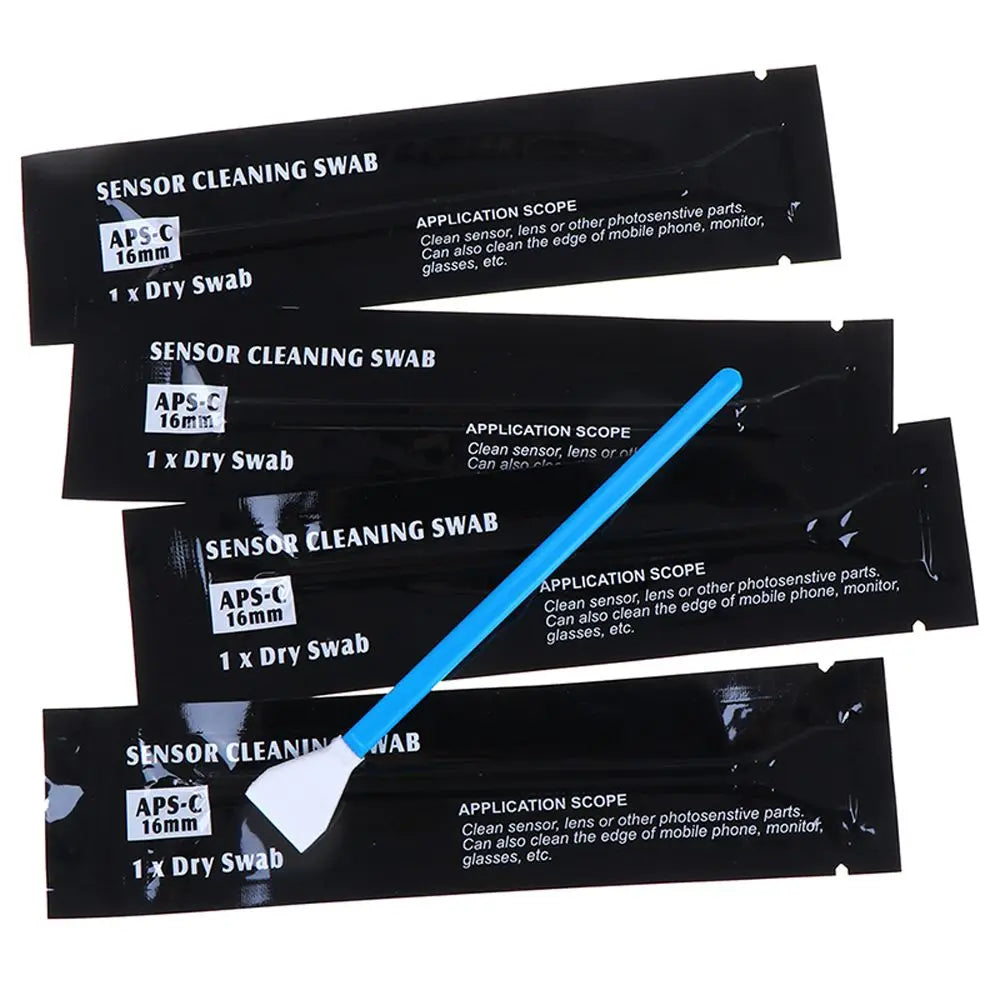 10pcs Sensor Cleaning Kit Cleaner Swab Ultra for Digital Camera's CCD or CMOS Sensor for Full-Frame APS-C Sensors Oasis Select