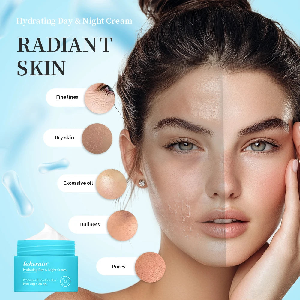 Probiotics Hydrating Cream Long-lasting Moisture Solve Dry Dull Skin Reduce Fine Lines Improve Skin Elasticity Skin Care Product Oasis Select