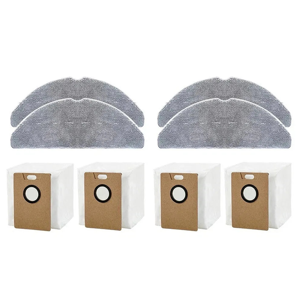 8Pcs Dust Bag And Mop Cloth Kit Replacement Parts For Lubluelu B40 B40 Plus Robot Vacuum Cleaner Accessories Oasis Select