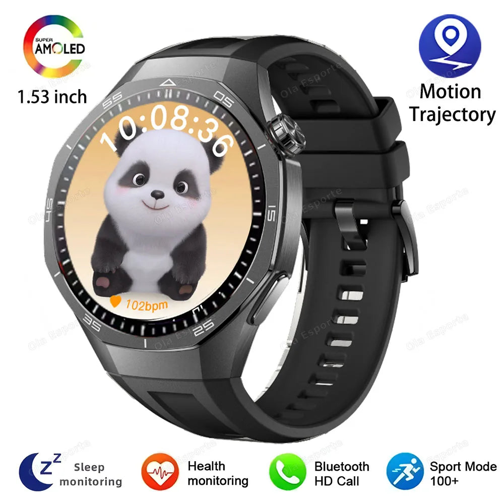 Ola Esporte Men's Smartwatch – Bluetooth Call, ECG & AMOLED