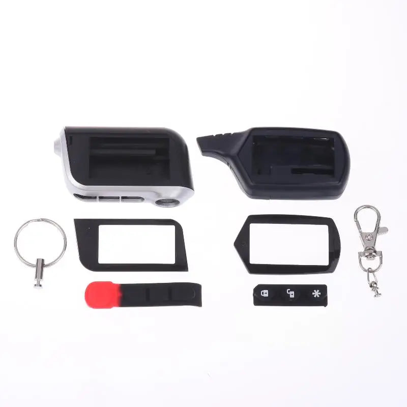 1 Set For Russian Starline A91 A61 B9 B6 Lcd Remote Control Two Way Car Alarm System Key Shell Body Cover Keychain Case Oasis Select