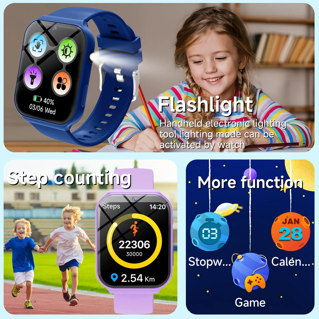 ERUN Kids Smart Watch – 18 Educational Games & Pedometer