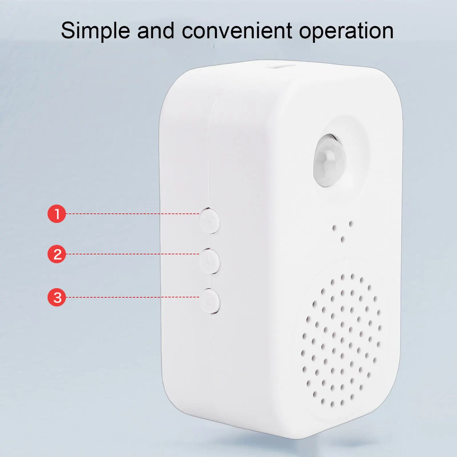 PIR Motion Sensor Activated Voice Reminder Small Doorbell Special Sound Effect for Shop Store Supermarket Oasis Select