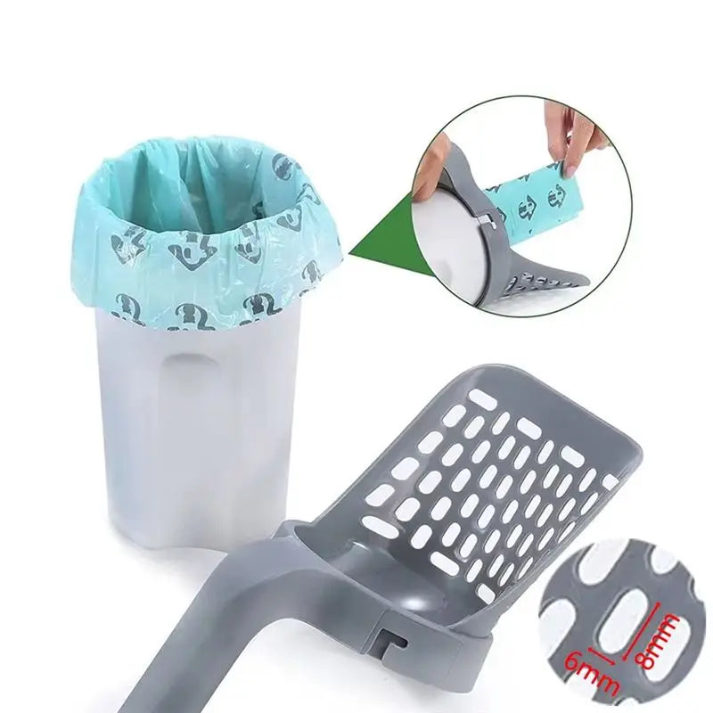 LIKE WISH Cat Litter Shovel Scoop For Pet Filter Clean Toilet Garbage Picker Cat Supplies Accessory Cat Litter Box Self Cleaning Oasis Select