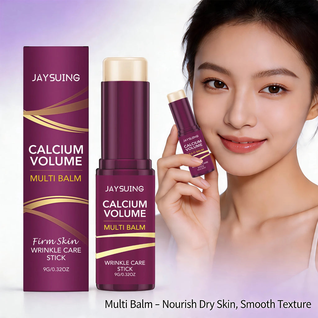 Calcium Volume Multi Balm Stick Hydrating, Moisturizing & Nourishing for Face Fade Fine Lines Infused Pre-Makeup Face Skincare Oasis Select