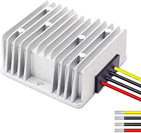 DC 12V Step Up to 24V Converter 5A Voltage Regulator Power Converter Waterproof Module Reducer for Golf Cart Club Car LED Light Oasis Select 8V-40V to 12V 6A