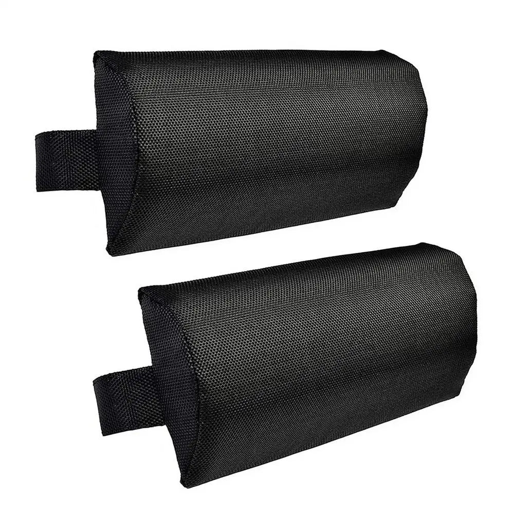 Garden Lounger Cushion Neck Pillow Recliner Headrest Beach Chair Pillow Camp Terrace Lounge Chair Lunch Break Rest Pillow Oasis Select 2pcs black