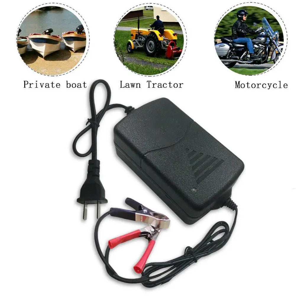 12V 1.5A Automatic Fast Motorcycle Charger For AGM Gel Lead Acid Battery 1.3AH 3AH 5AH 7AH 12AH 20AH With Indicator EU US Plug Oasis Select