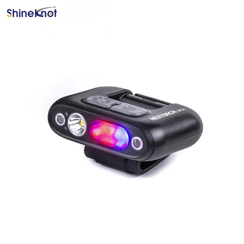 SHINEKNOT 3-in-1 LED Clip Cap Light | Motion Sensing Shoulder Light