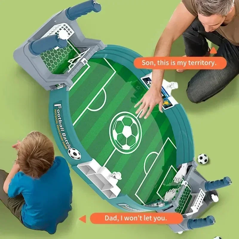 Creative Indoor Playtime Activity for Kids Puzzle Soccer Table Set Two-Person Football Game Table Game Foosball Accessories Oasis Select