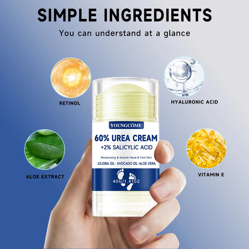 42% Urea Foot Cream + 2% Salicylic Acid Intensive Hydrating Foot And Hand Care Moisturizing Foot Cream And Hand Cream Oasis Select