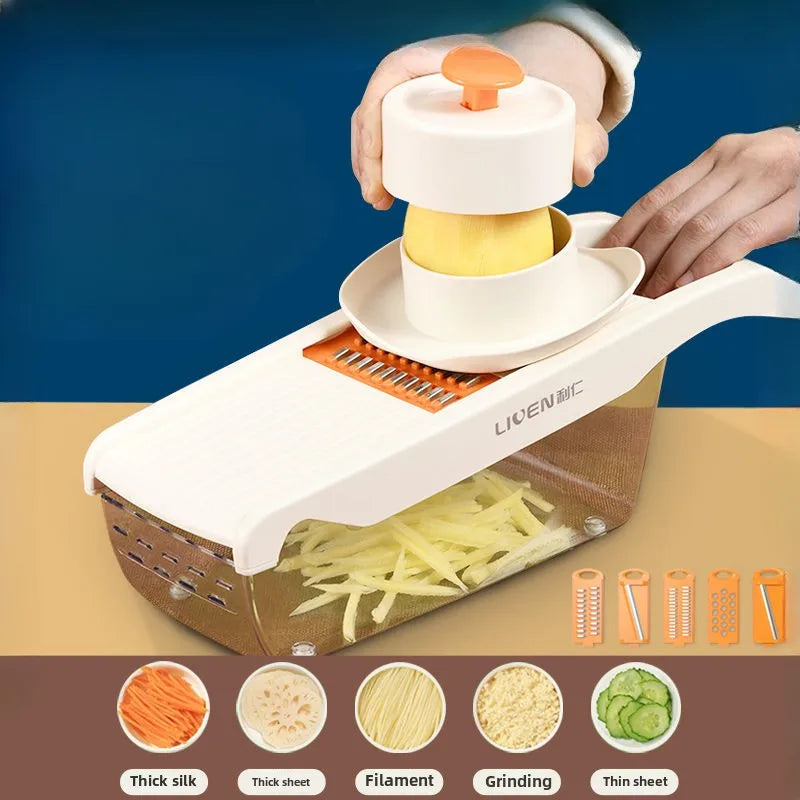Multifunctional Slicer Shredded Potatoes and Carrots Grater Multi-functional Slicer for Household Kitchen vegetable cutter Oasis Select