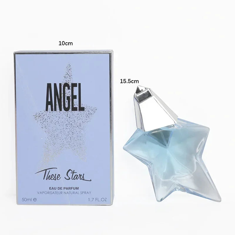 Angel Star Perfume Master-level Alien Eau De Toilette Women Elegant Charm Fresh Natural Vitality Dating Fragrance Spray Oasis Select Angel Blue 50ML