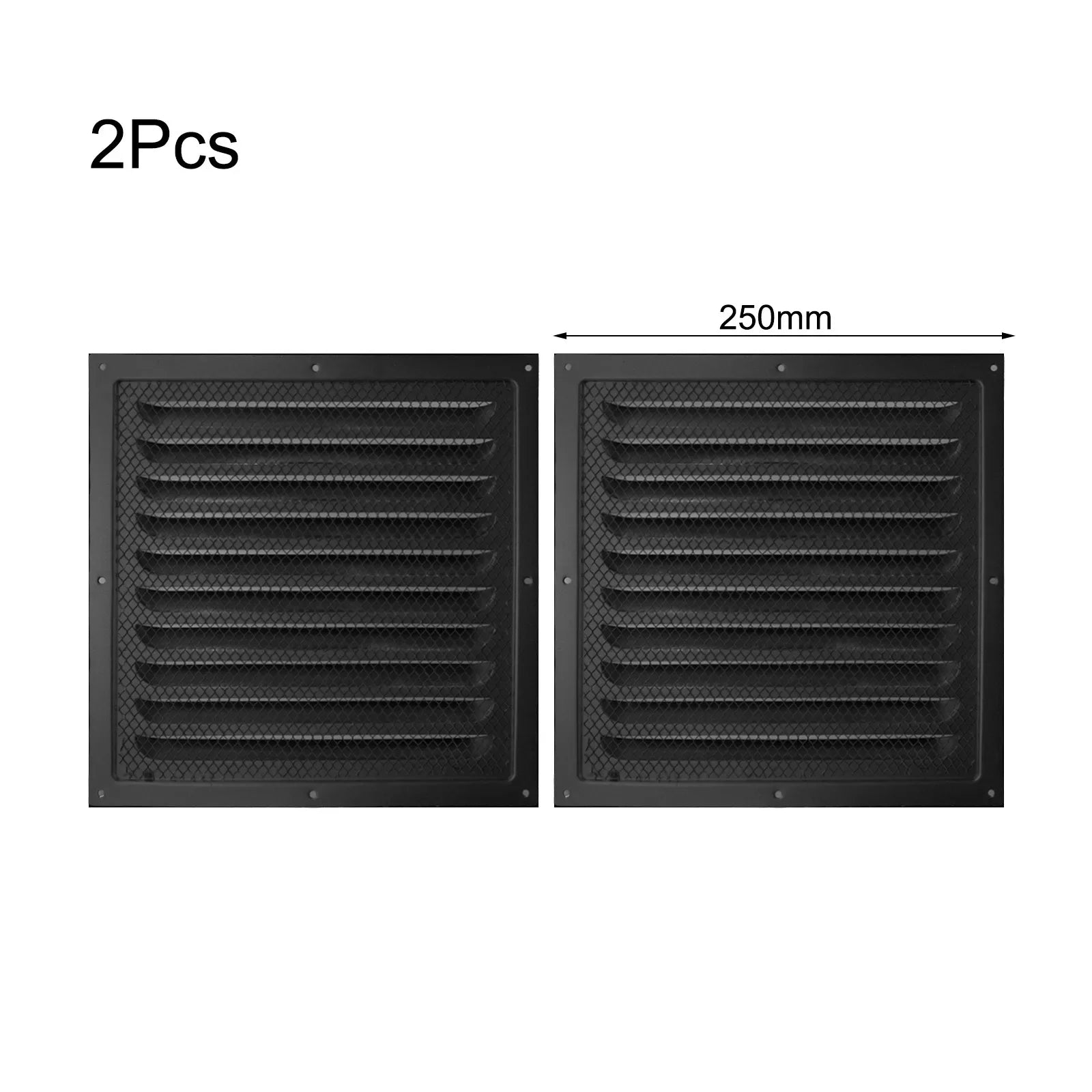 Ceiling Vent Cover Louver Vent Grille Office Ventilation Reliable Ventilation Solution For HVAC Systems For Side Walls Oasis Select 2pcs China Mainland