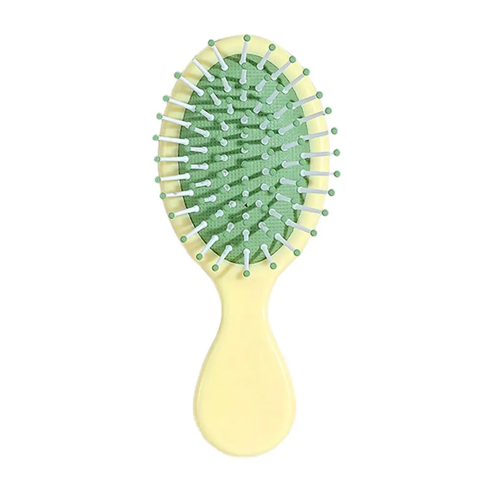 Mini Hair Brush For Women Girls,Travel Detangling Brush, Bridesmaid Party Supplies Christmas Stockings Filling Wet Hair Brushes Oasis Select E