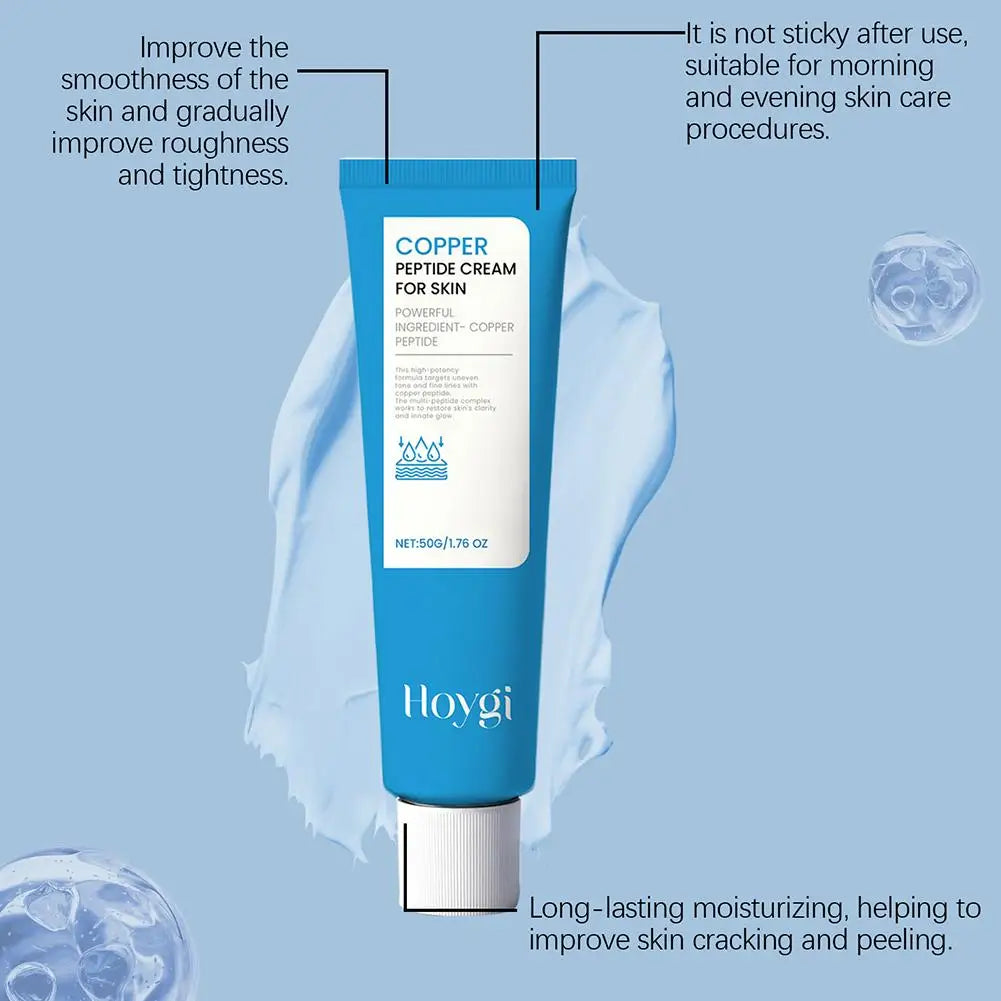 Copper Peptide Face Cream 50g – Firming Anti-Aging Moisturizer Anti-Aging Face Cream Oasis Select