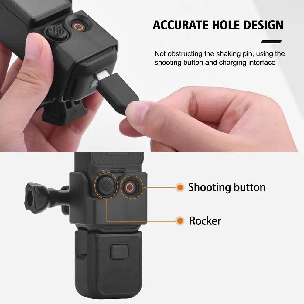 DJI Osmo Pocket 3 Adapter Frame & Backpack Clip Mount Kit