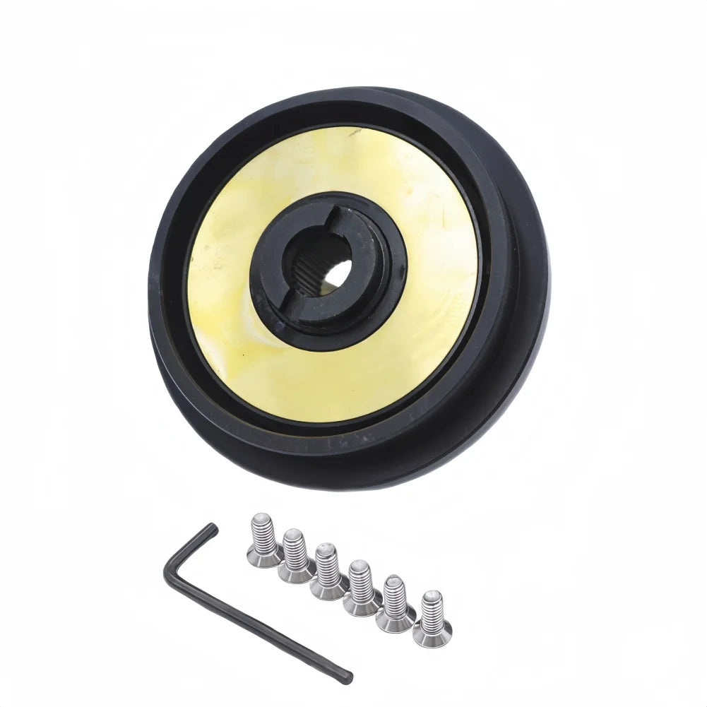 Steering Wheel Hub Adapter Aluminum Alloy for For HONDA Accord Civic For CRX Designed for Quick Release System Use Oasis Select