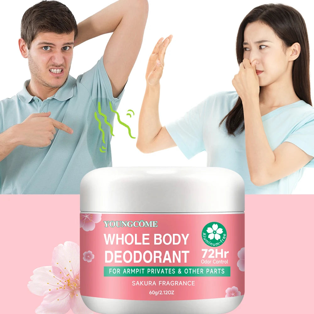 Natural Whole Body Deodorant for Men & Women - 72H Long Lasting Odor Protection, Aluminum-Free, Moisturizing & Gentle for Sensit Oasis Select